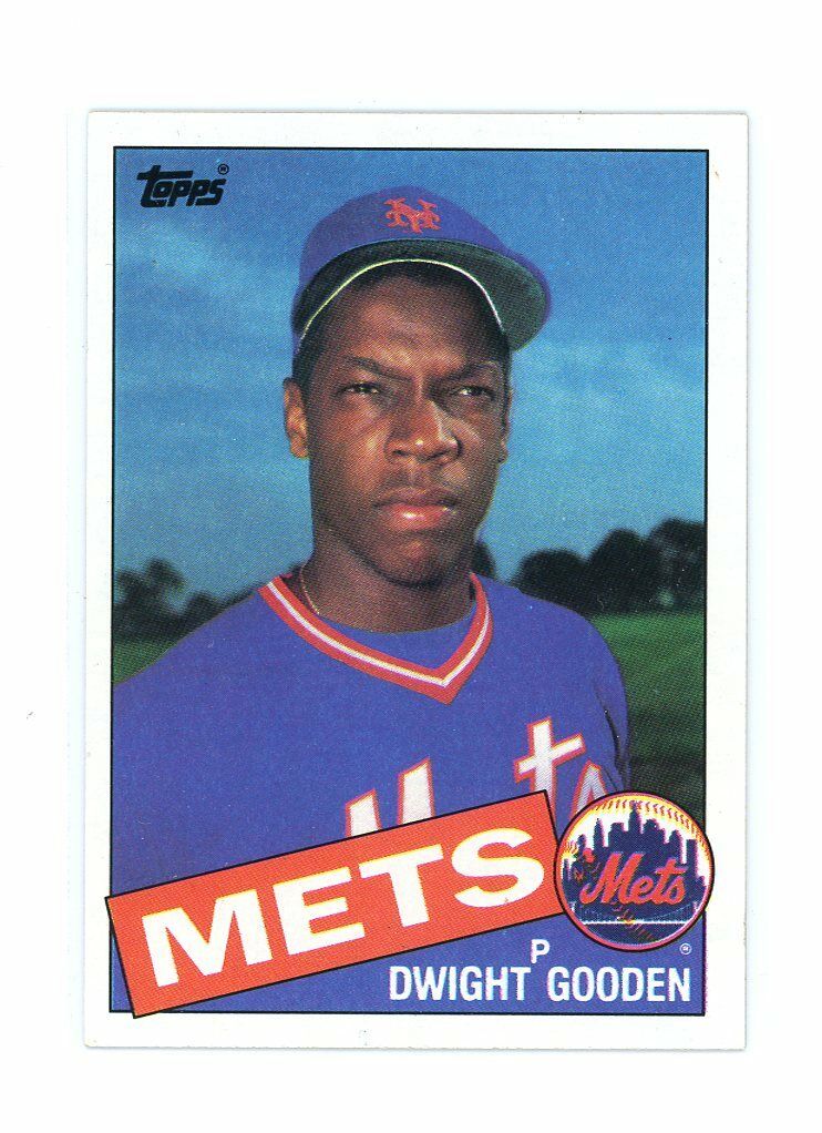 1985 Topps #620 Dwight Gooden Mets Rookie Card Image 1