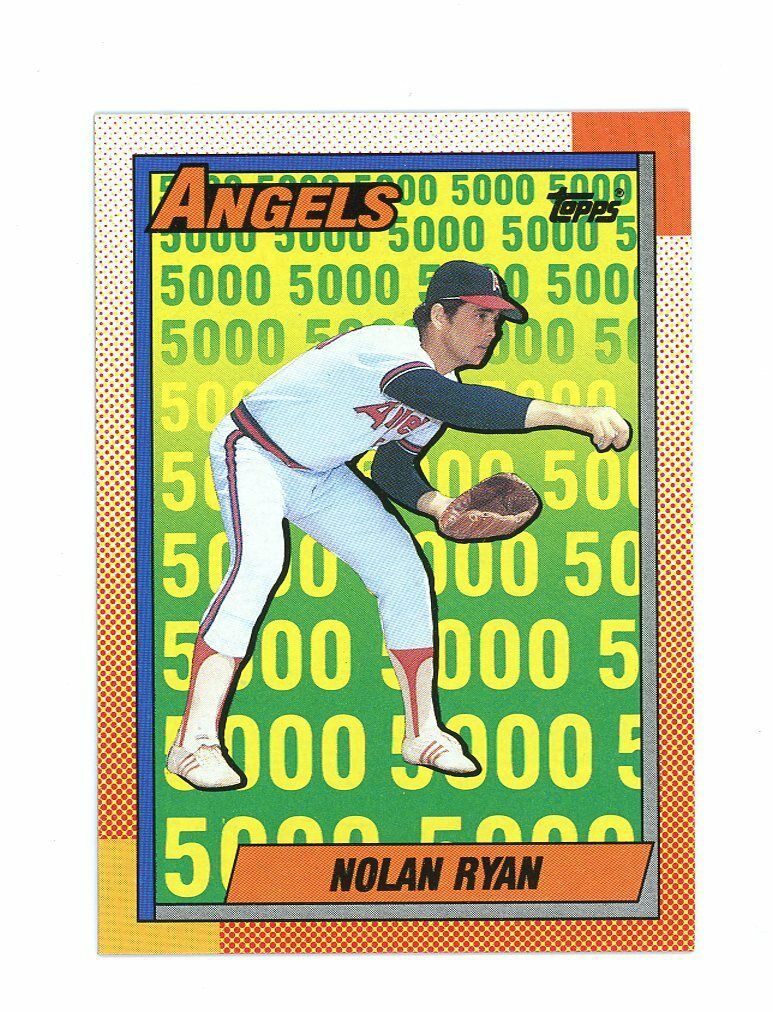 1990 Topps #3 Nolan Ryan The Angels Years Card Image 1