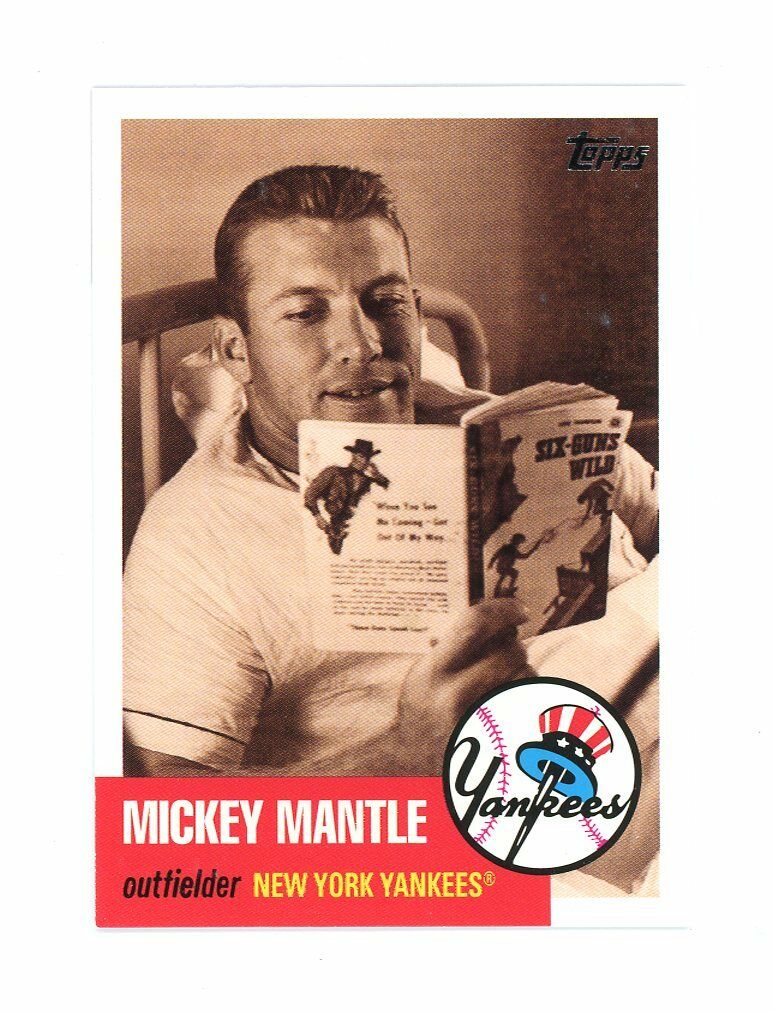 2007 Topps Mickey Mantle Story #MMS22 Yankees Grand Slam Card Image 1