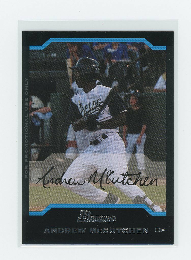 2004 Bowman AFLAC #AFL5 Andrew McCutchen Yankees Rookie Card Image 1