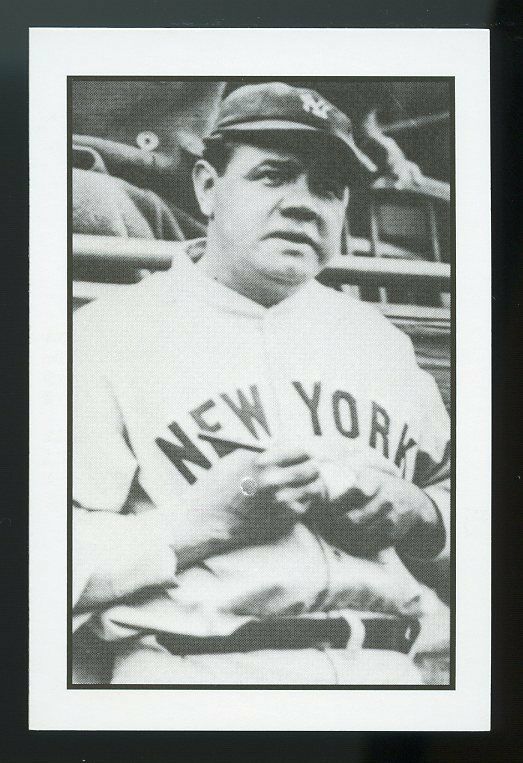 1984 Gallaso Baseball Collector Series #12 Babe Ruth New York Yankees Image 1