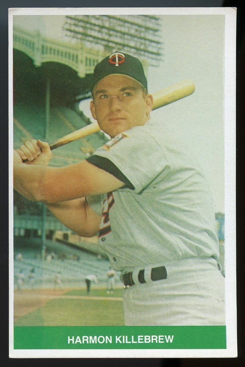 1984 TCMA Greats #6 Harmon Killebrew Tws Collectible Over Sized 4x6 Card  Image 1