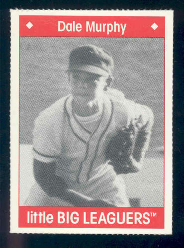 1990 Little Big Leaguers Dale Murphy Braves Little League Photo Image 1