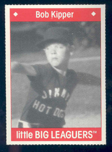 1990 Little Big Leaguers Bob Kipper Pirates Little League Photo Image 1