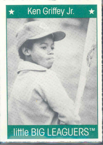 1991 More Little Big Leaguers Ken Griffey Jr. Mariners Little League Photo Image 1