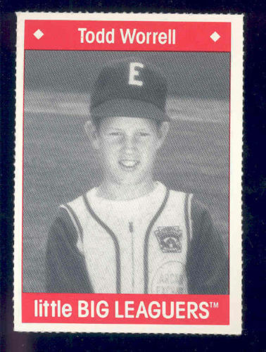 1990 Little Big Leaguers Todd Worrell Cardinals Little League Photo Image 1