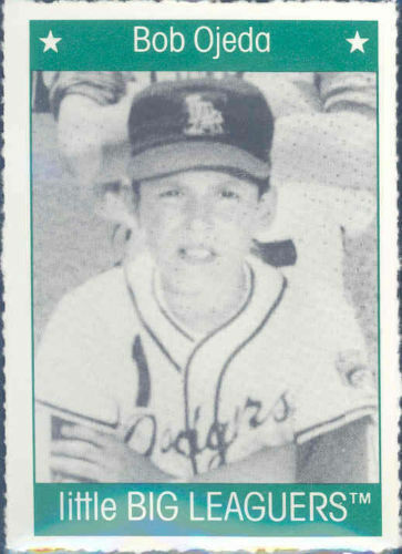 1991 More Little Big Leaguers Bob Ojeda Mets Little League Photo Image 1