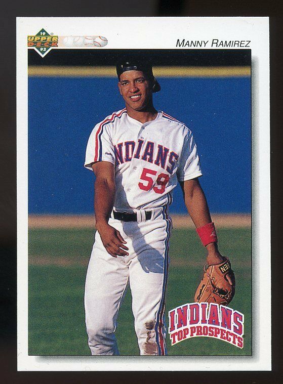 1992 upper deck minors #146 MANNY RAMIREZ cleveland indians minor league ROOKIE Image 1