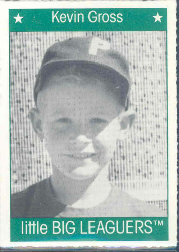 1991 More Little Big Leaguers Kevin Gross Expos Little League Photo Image 1