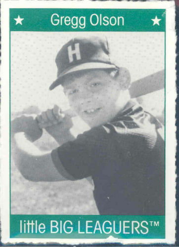 1991 More Little Big Leaguers Gregg Olson Orioles Little League Photo Image 1