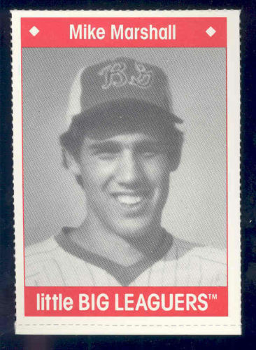 1990 Little Big Leaguers Mike Marshall Dodgers Little League Photo Image 1