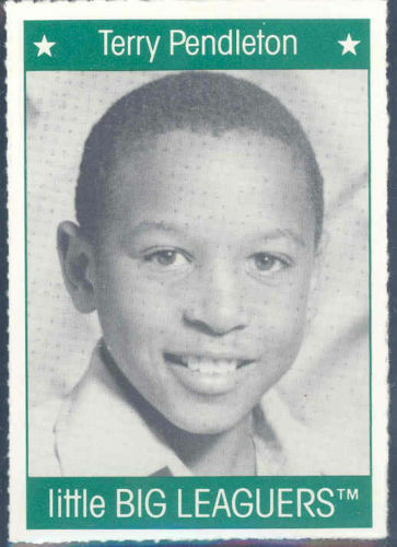 1991 More Little Big Leaguers Terry Pendleton Cardinals Little League Photo Image 1