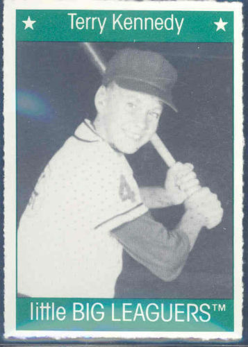 1991 More Little Big Leaguers Terry Kennedy Giants Little League Photo Image 1