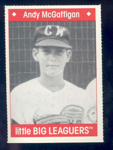 1990 Little Big Leaguers Andy McGaffigan Expos Little League Photo Image 1