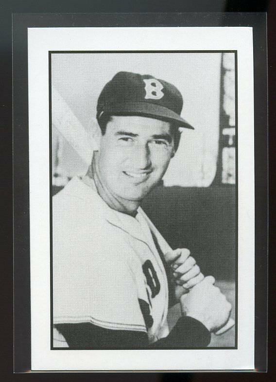 1984 Gallaso Baseball Collector Series #15 Ted Williams Boston Red Sox Image 1