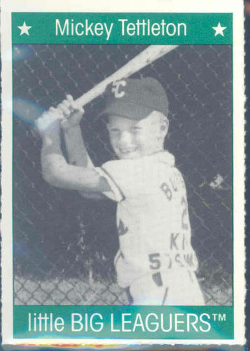 1991 More Little Big Leaguers Mickey Tettleton Orioles Little League Photo Image 1