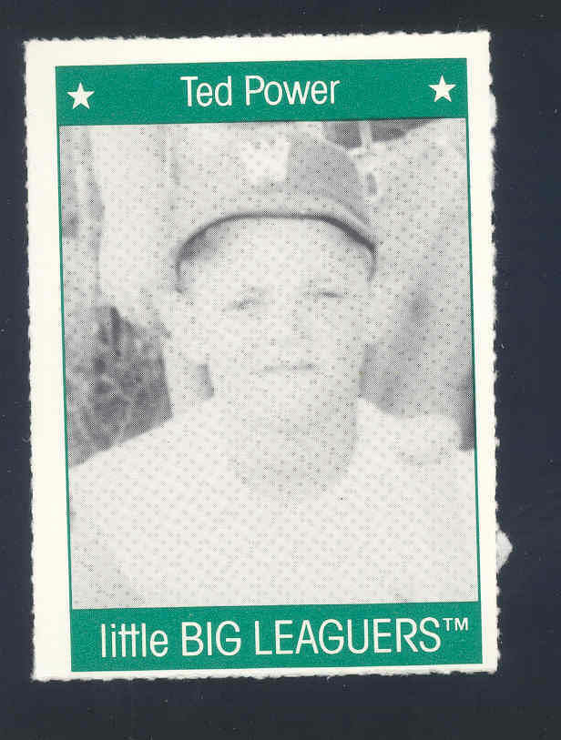 1991 More Little Big Leaguers Ted Power Pirates Little League Photo Image 1