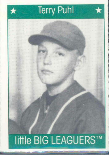 1991 More Little Big Leaguers Terry Puhl Astros Little League Photo Image 1