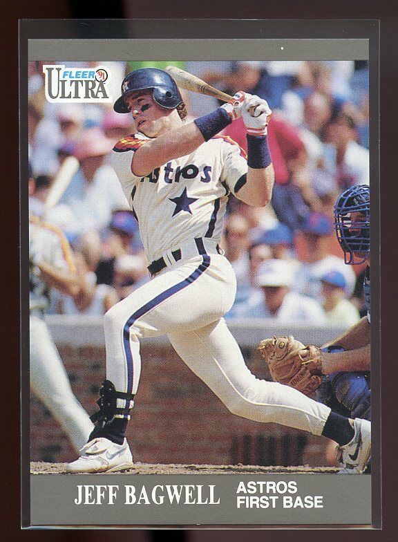 1991 ultra update #u-79 JEFF BAGWELL houston astros ROOKIE card Image 1