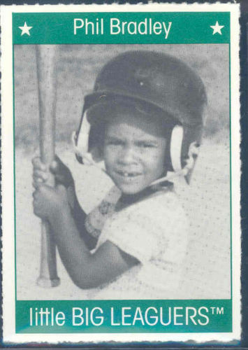 1991 More Little Big Leaguers Phil Bradley White Sox Little League Photo Image 1