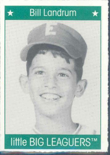 1991 More Little Big Leaguers Bill Landrum Pirates Little League Photo Image 1