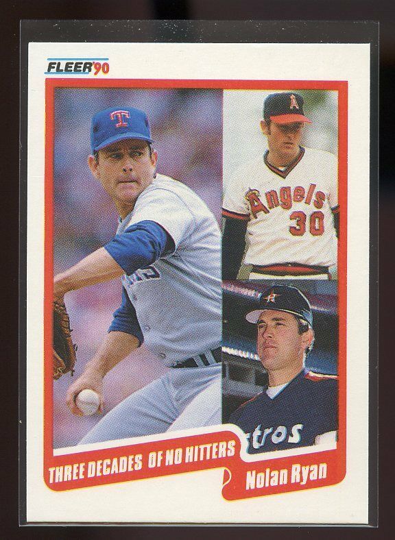 1990 fleer update #u-131 NOLAN RYAN texas rangers Image 1