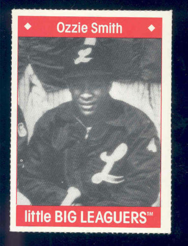 1990 Little Big Leaguers Ozzie Smith Cardinals Little League Photo Image 1