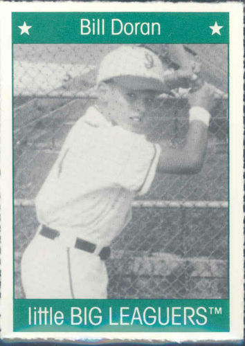 1991 More Little Big Leaguers Bill Doran Reds Little League Photo Image 1