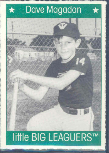 1991 More Little Big Leaguers Dave Magadan Mets Little League Photo Image 1