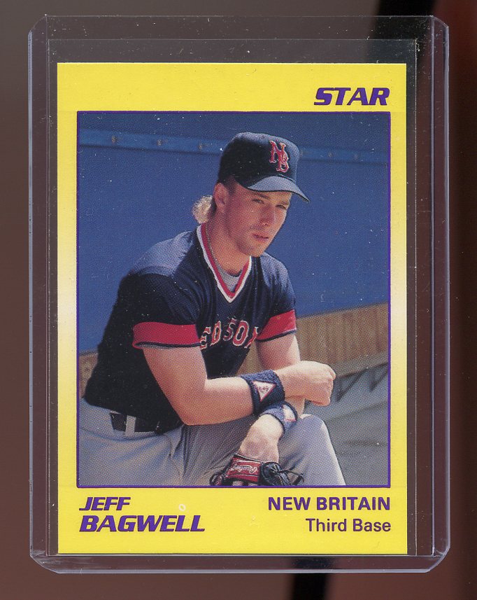 1990 Star #30 JEFF BAGWELL Houston Astros ROOKIE card Image 1