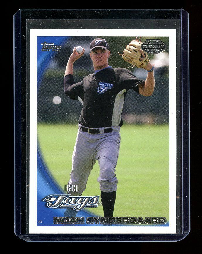 2010 Topps Pro Debut #331 Noah Syndergaard Toronto Blue Jays Rookie Card Image 1