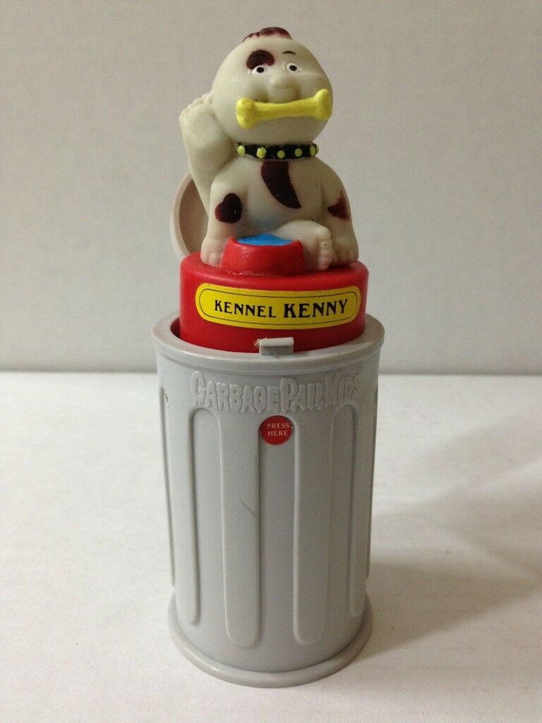 1985 Topps Imperial Toys GARBAGE PAIL KIDS KENNEL KENNY Pop-Up GPK Image 1