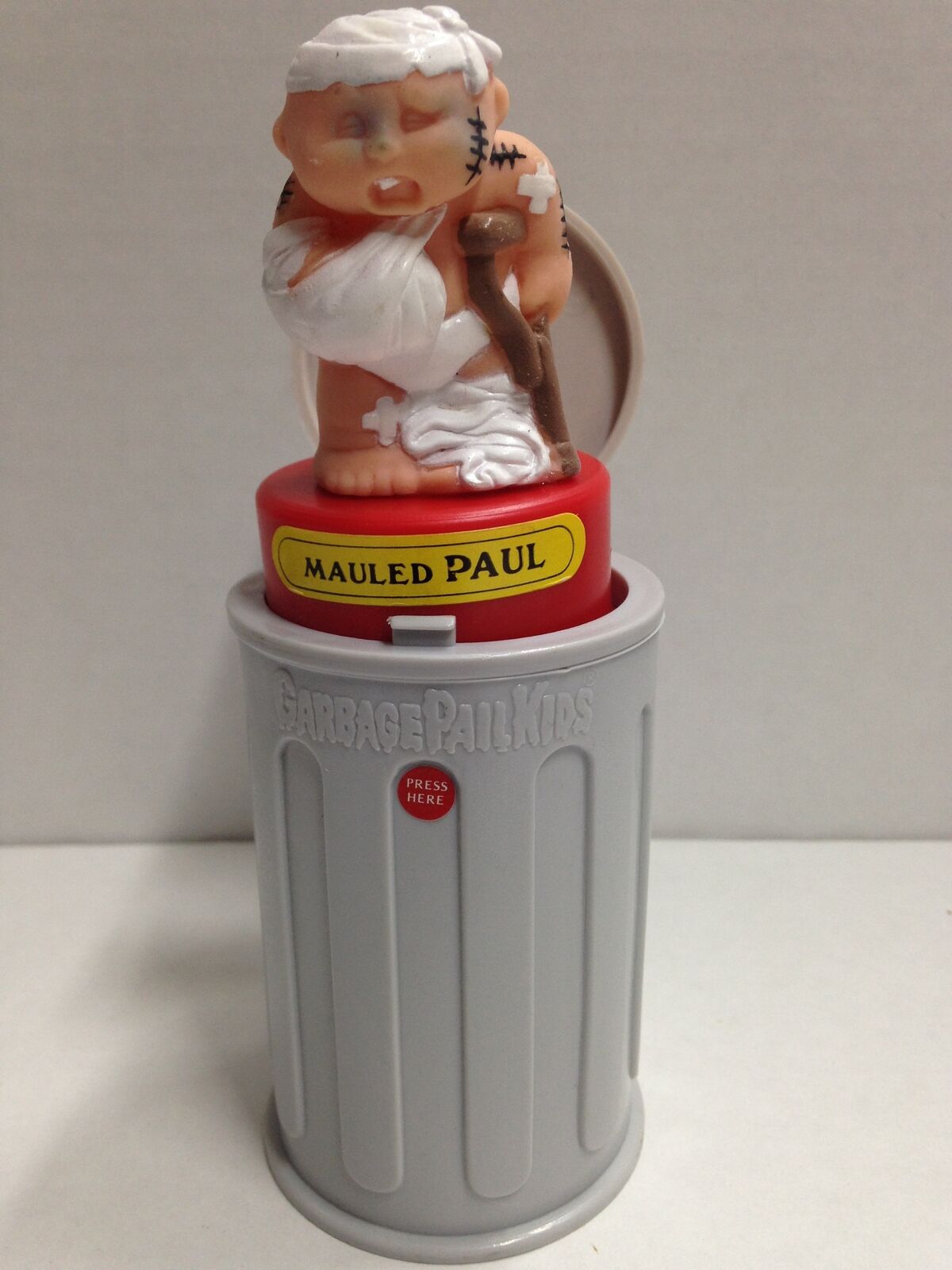 1985 Topps Imperial Toys GARBAGE PAIL KIDS MAULED PAUL Pop-Up GPK Image 1