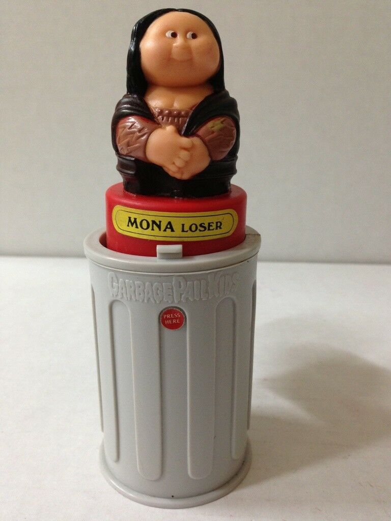 1985 Topps Imperial Toys GARBAGE PAIL KIDS MONA LOSER Pop-Up GPK Image 1