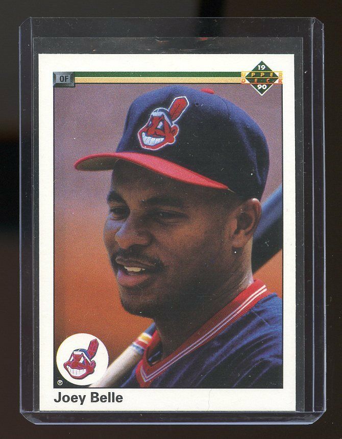 1990 Upper Deck # 446 Joey Belle Cleveland Indians Rookie Card Image 1