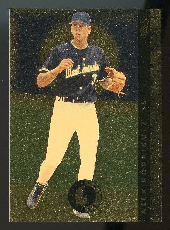 1993 images four sport sudden impact #SI4 ALEX RODRIGUEZ minors ROOKIE card Image 1