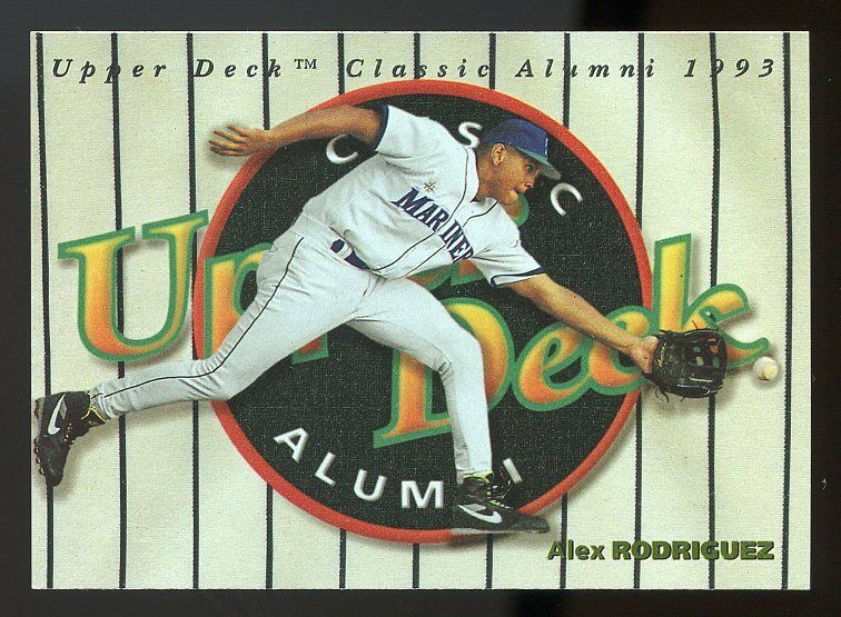 1994 upper deck #298 ALEX RODRIGUEZ seattle mariners ROOKIE card Image 1