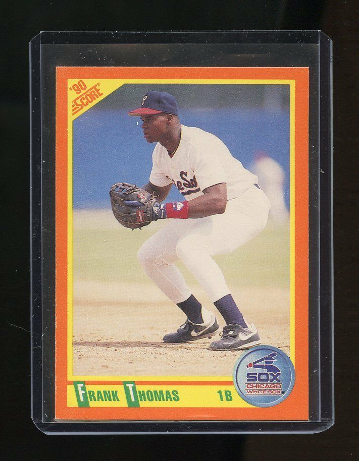 1990 Score Rookie/Traded #86T Frank Thomas Chicago White Sox Rookie Card Image 1