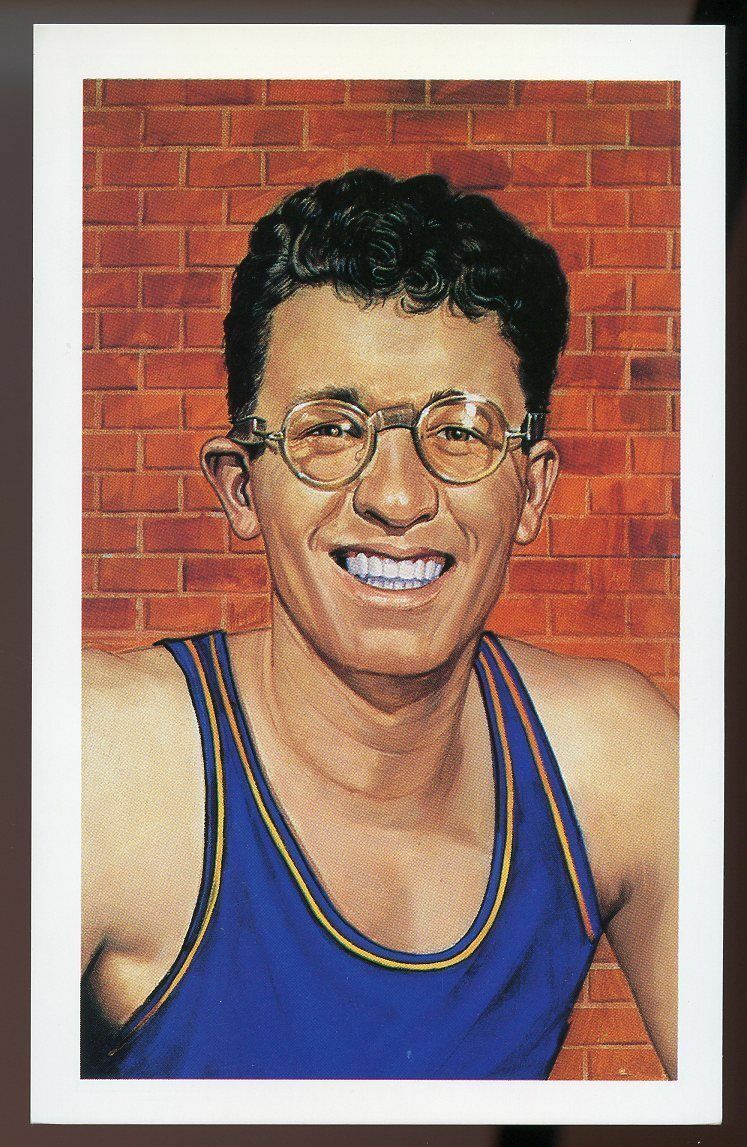 1992-93 Center Court #1 George Mikan /10,000 Collectible Post Card Image 1