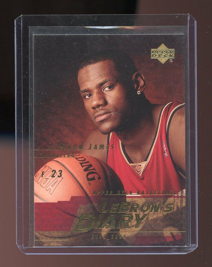 2003-04 Upper Deck Lebron's Diary Lebron James #LJ10 Rookie Card Image 1