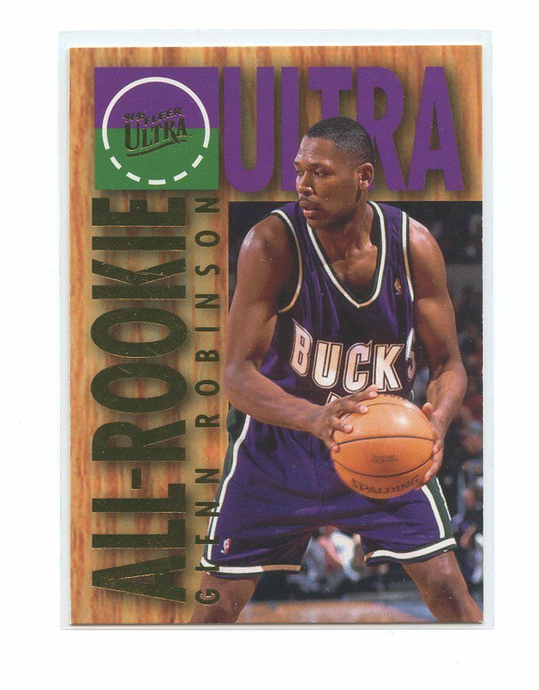 1994-95 Ultra All Rookie #11 Glenn Robinson Bucks Rookie Card Image 1