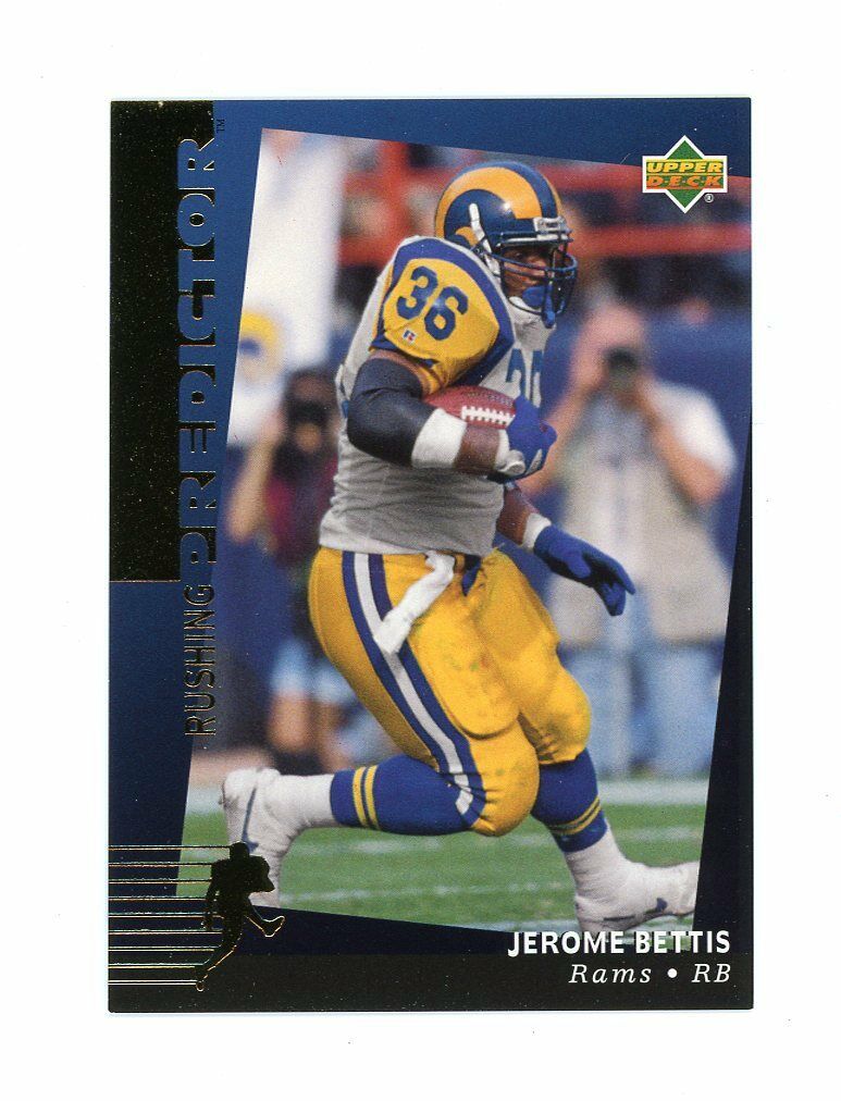 1994 Upper Deck Predictor League Leaders Redemption #R13 Jerome Bettis Card Image 1