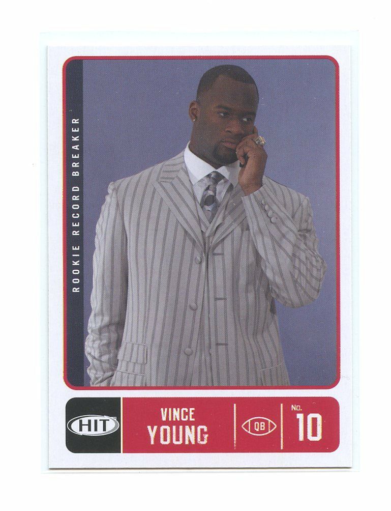 2006 Sage Hit #VY Vince Young TEXAS Tennessee Titans Rookie Card Image 1