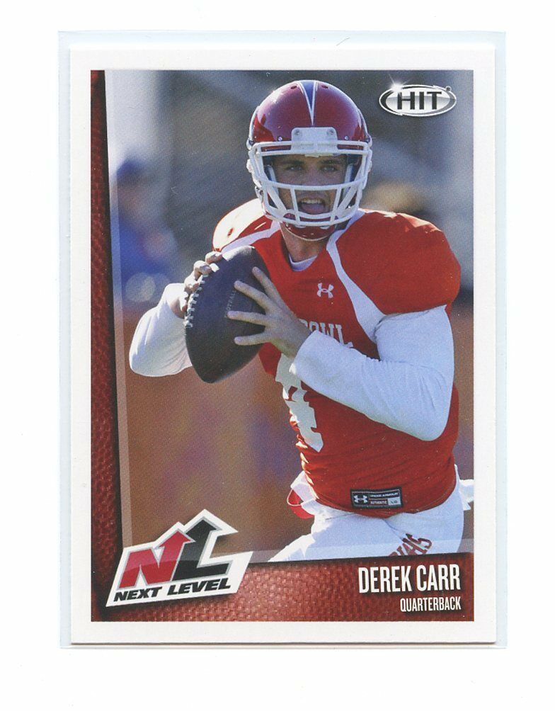 2014 Sage Next Level #59 Derek Carr Oakland Raiders Rookie Card Image 1