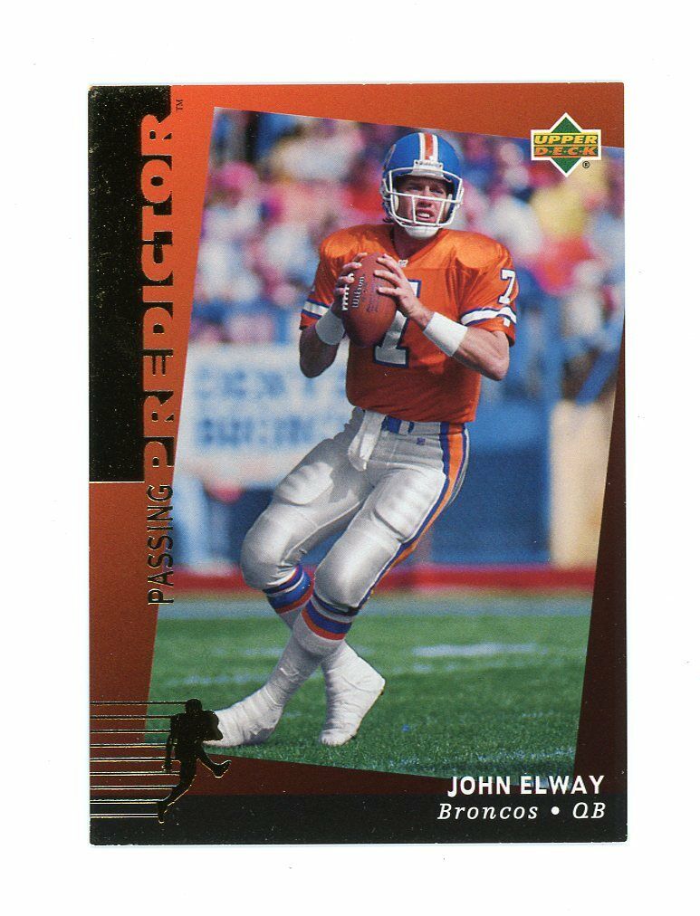 1994 Upper Deck Predictor League Leaders Redemption #R3 John Elway Card Image 1