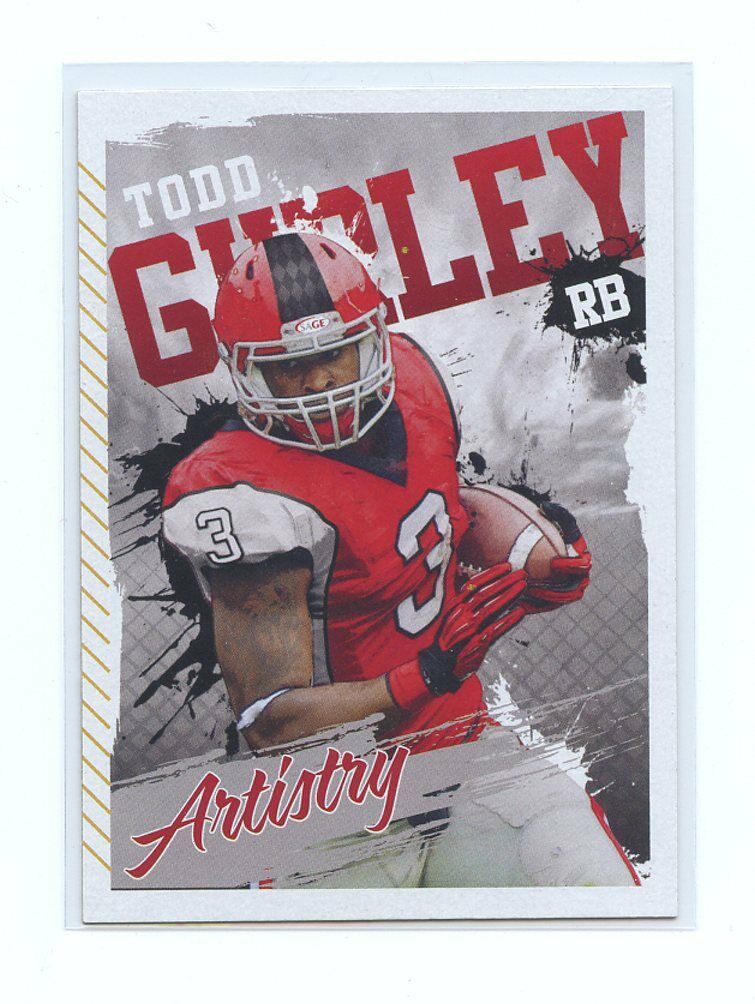 2015 Sage Artistry #ART7 Rams Todd Gurley Rookie Card Image 1