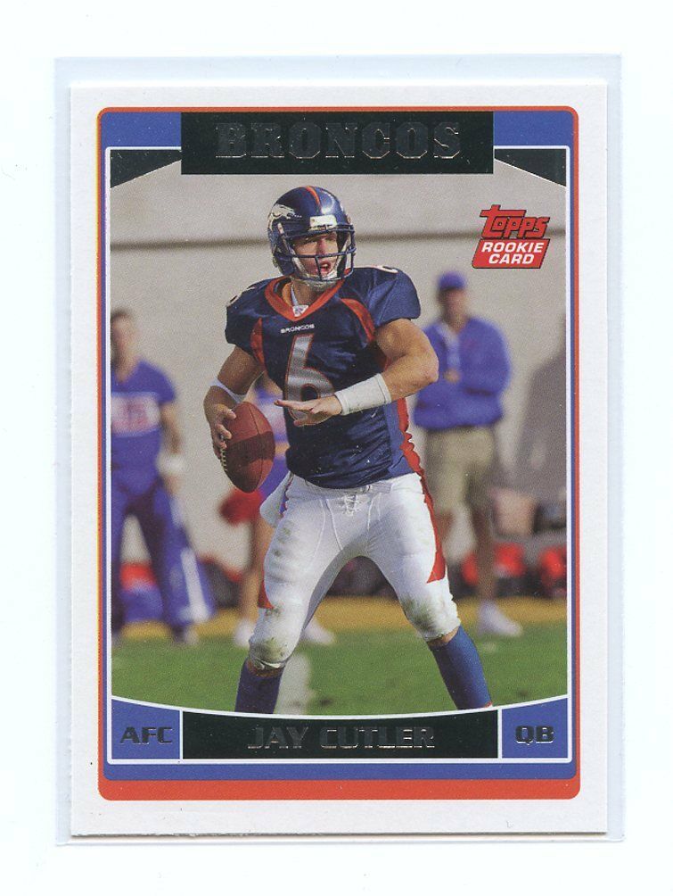 2006 Topps #365 Jay Cutler Chicago Bears Rookie Card Image 1