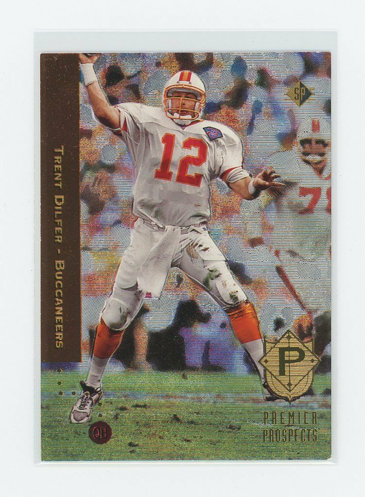 1994 SP Foil #5 Trent Dilfer Buccaneers Rookie Card Image 1