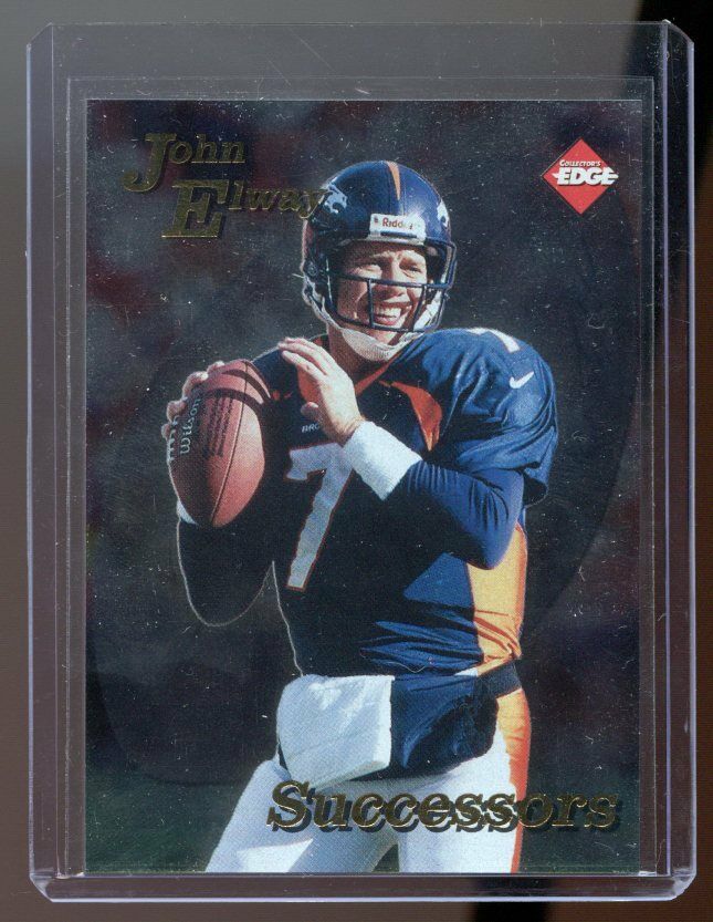 1998 Collector's Edge Successors #9 John Elway Denver Broncos Image 1