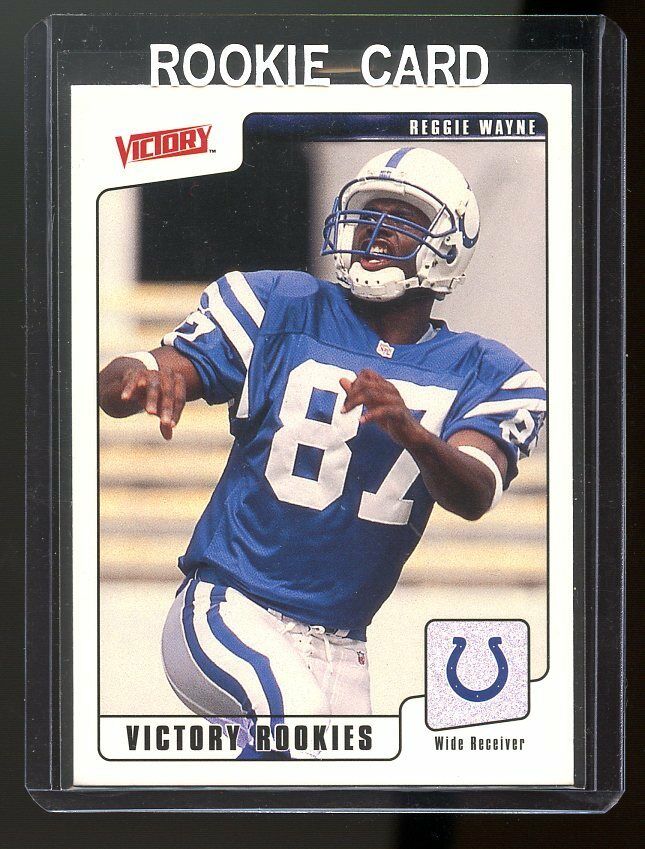 2001 Upper Deck Victory #396 Reggie Wayne Indianapolis Colts Rookie Card Image 1